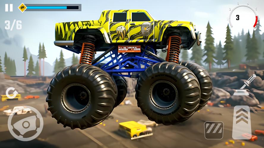 4x4 Monster Truck Racing Games Captura de pantalla 4