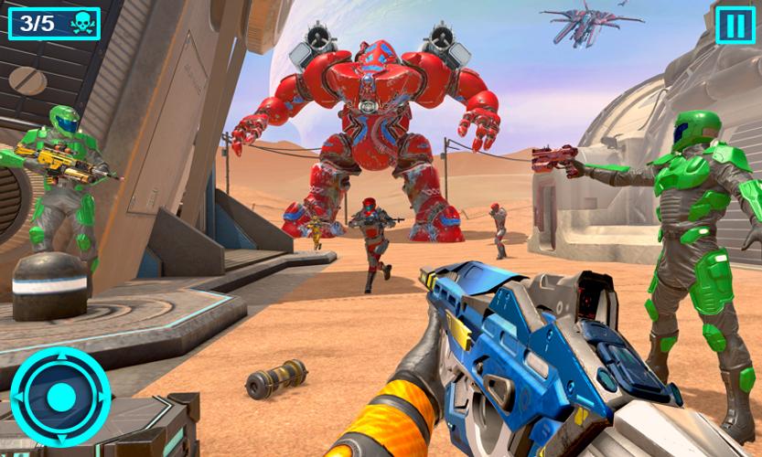 FPS Robot Shooter: Gun Games Captura de pantalla 2