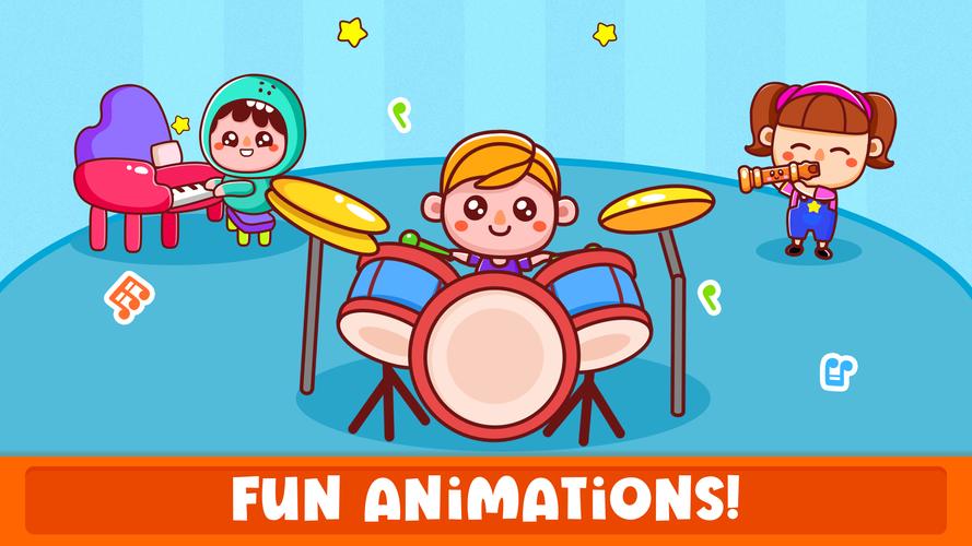 Piano Kids Toddler Music Games スクリーンショット 3