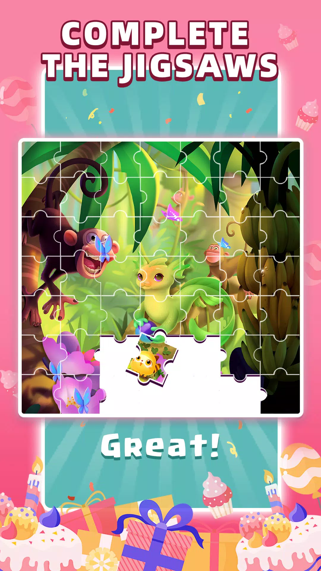 Nonogram Jigsaw - Color Pixel 스크린샷 1