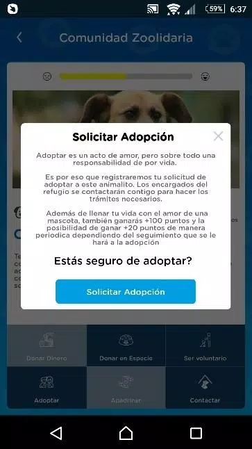 Schermata Distrito Appnimal 4