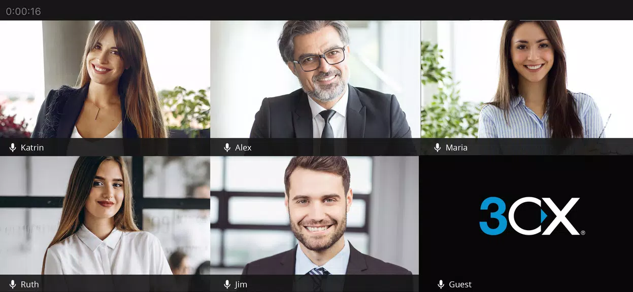 3CX Video Conference Schermafbeelding 1