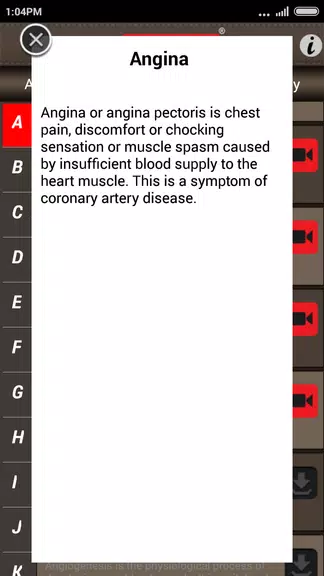 Cardiology-Animated Dictionary স্ক্রিনশট 2