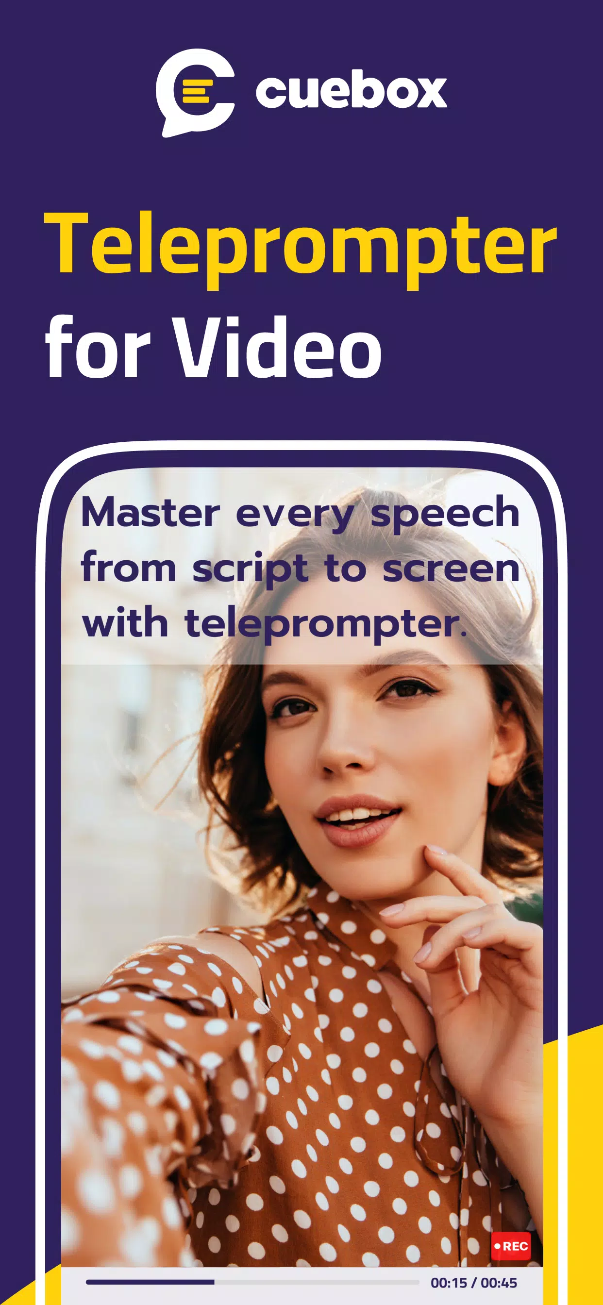 Teleprompter for Video: CUEBOX 스크린샷 1