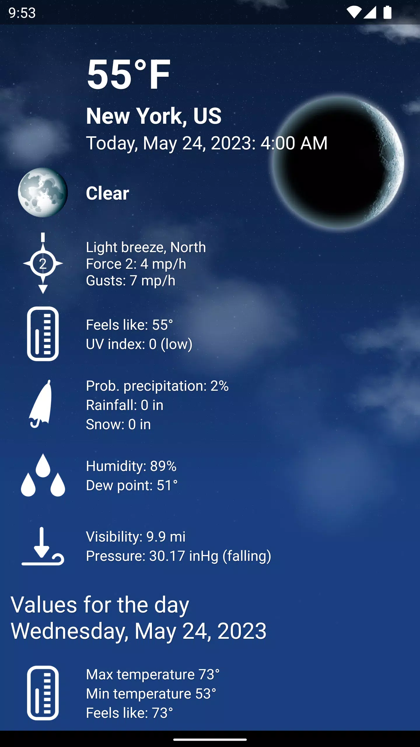 Weather XL PRO Schermafbeelding 3