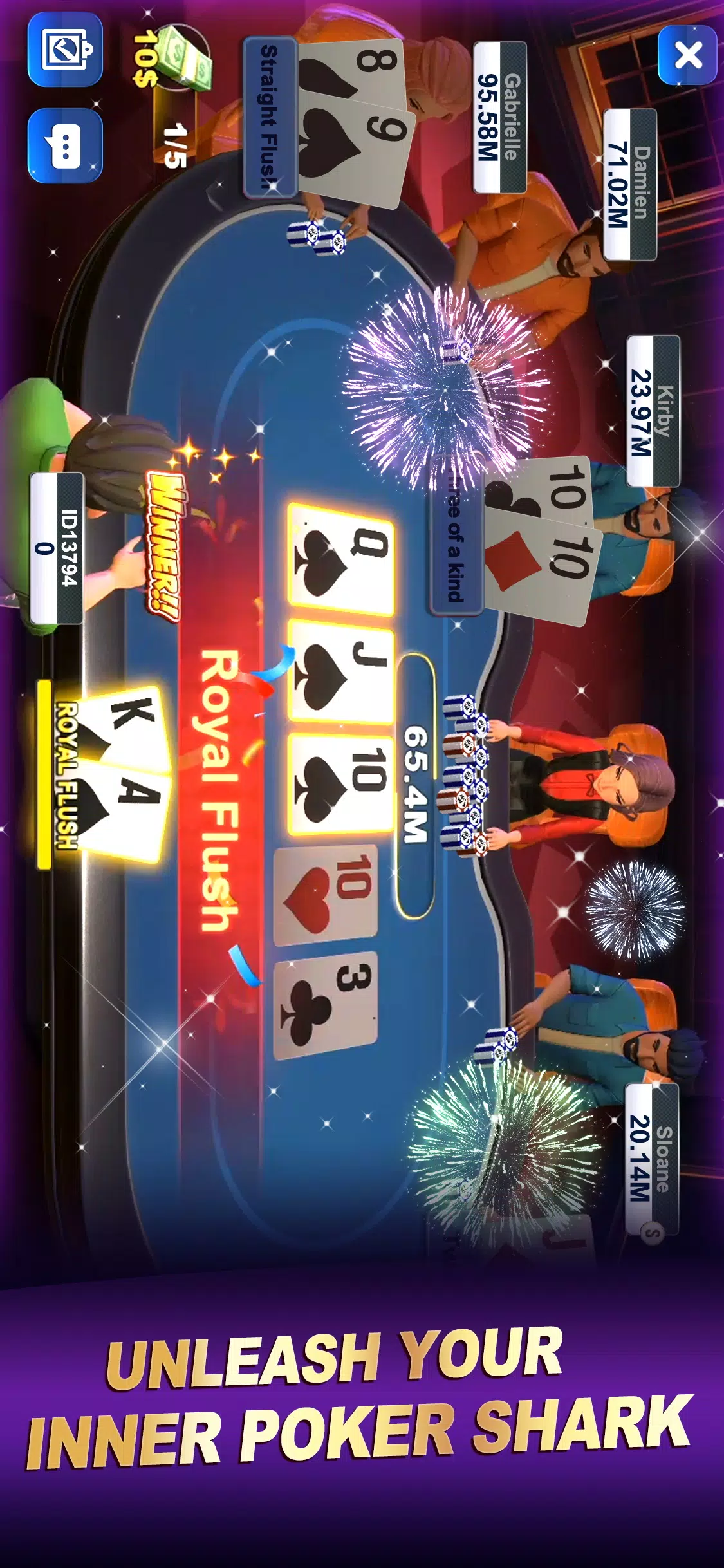 Poker World-Hold'em Frenzy Screenshot 2