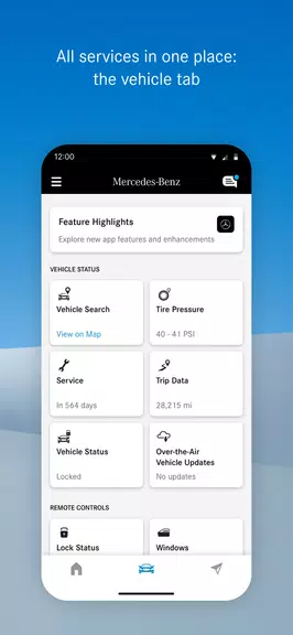 Mercedes me connect (USA) Captura de tela 3