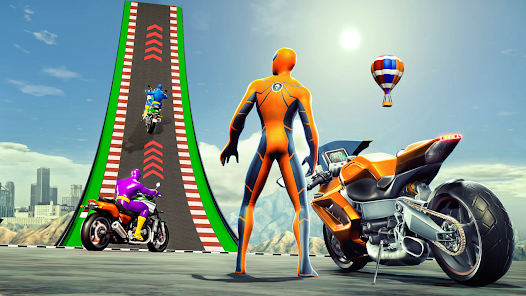 Super Hero Bike: Racing Game应用截图第3张