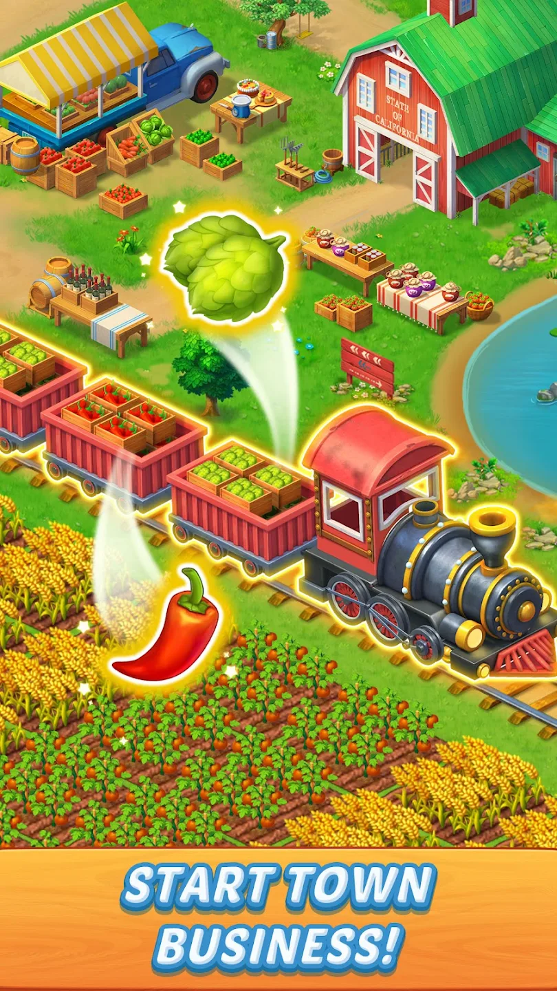 Solitaire Farm Adventure Games Ekran Görüntüsü 3