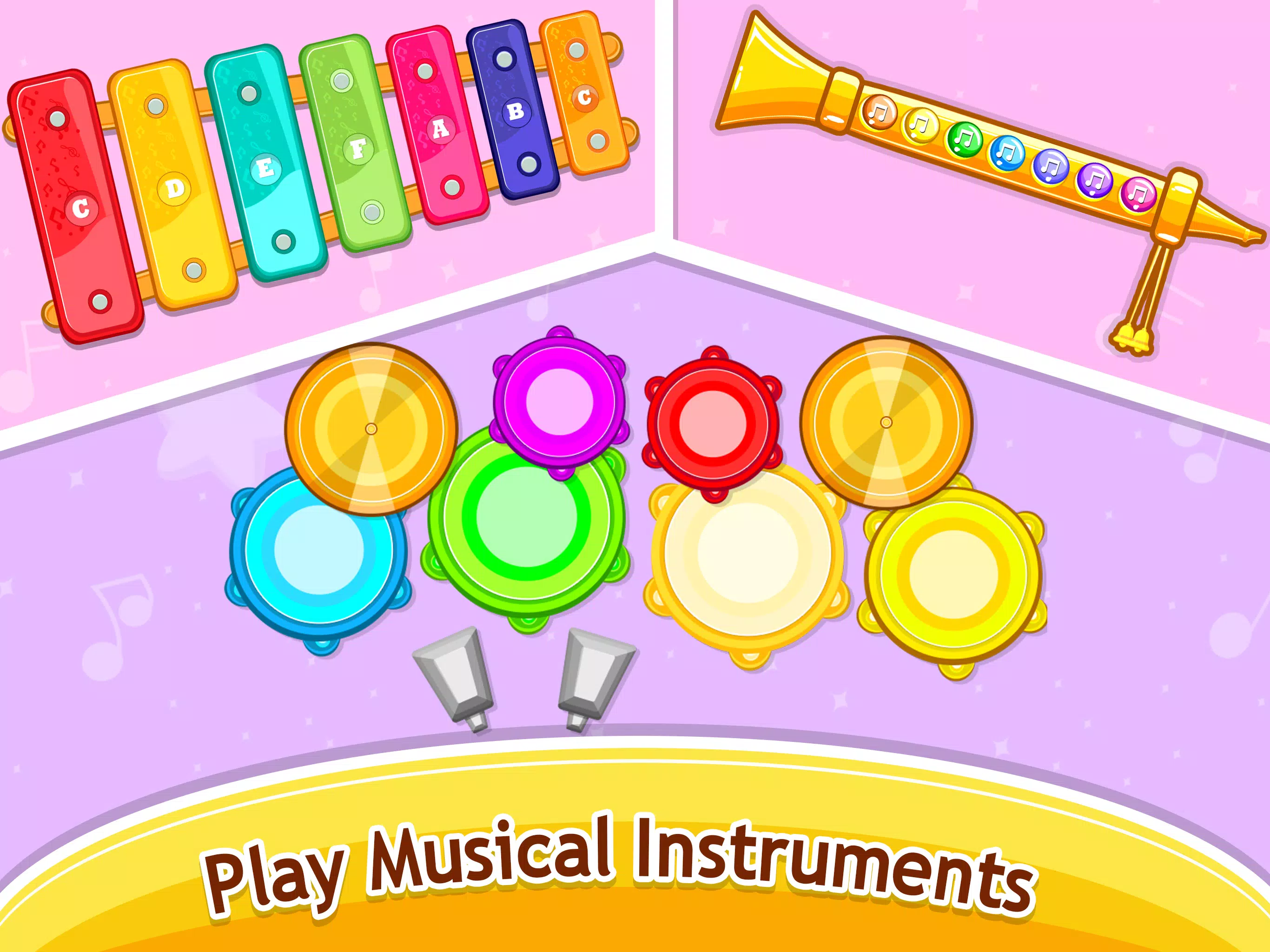 Kids Music piano - games Captura de pantalla 2