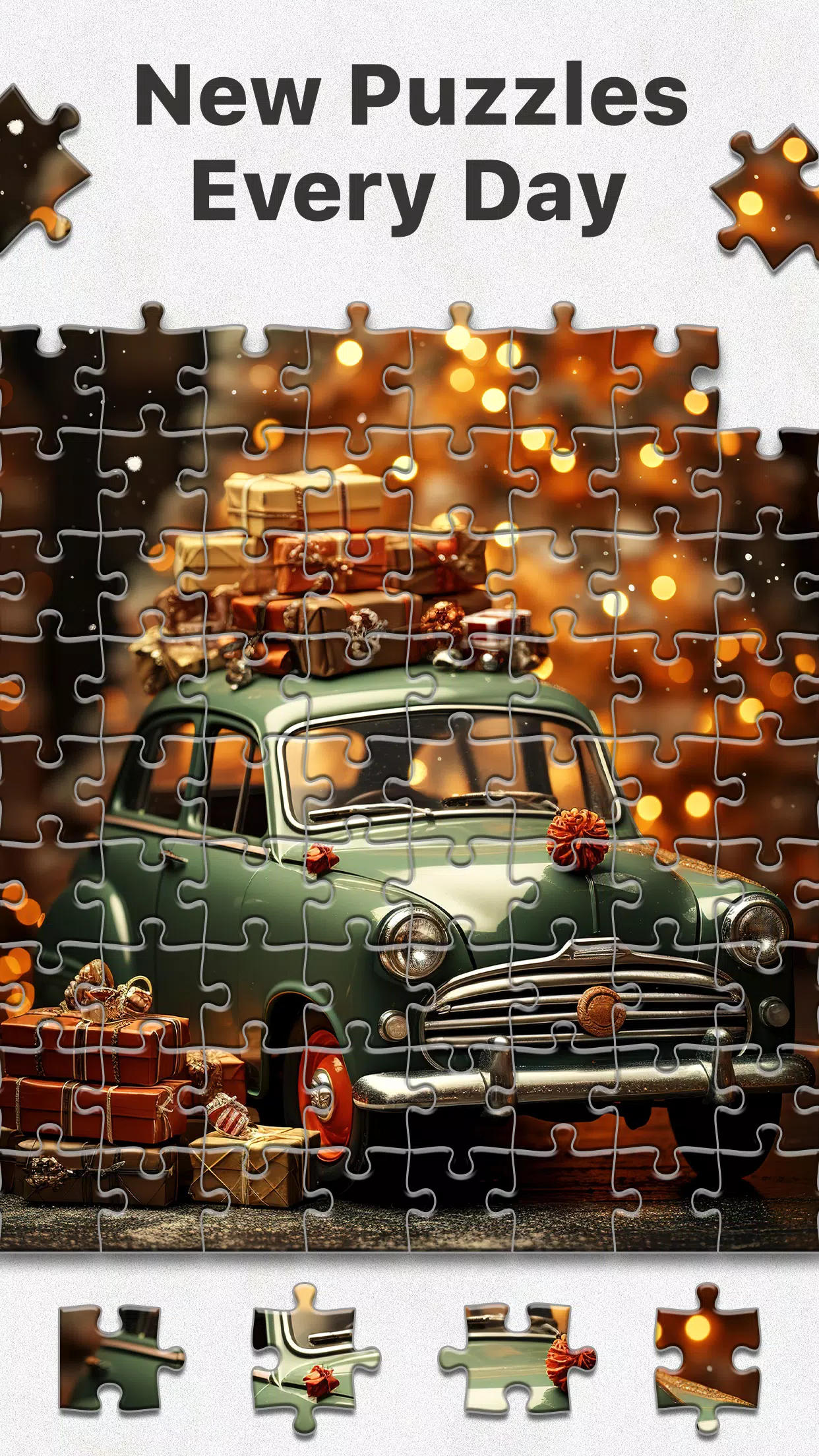 Christmas Jigsaw - Puzzle Game Ekran Görüntüsü 4