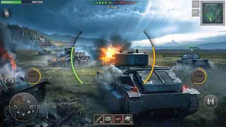 Battle Tanks: Panzer Spiele Скриншот 2