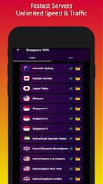 Singapore Fast VPN:Safer VPN Zrzut ekranu 3