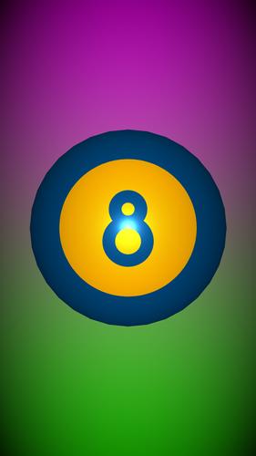 Magic 8 Ball Live Wallpaper 3D Capture d'écran 2