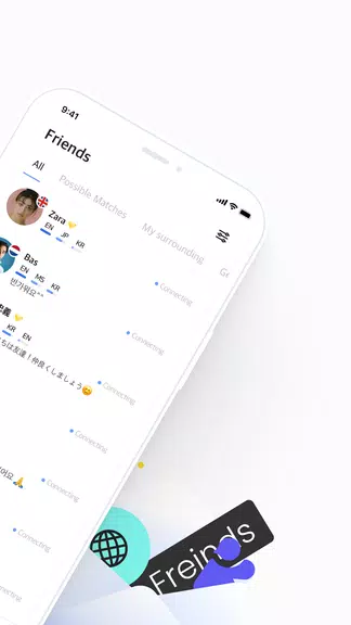 K-Friends - Make Korean Friend スクリーンショット 2