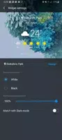 Schermata Samsung Weather 3