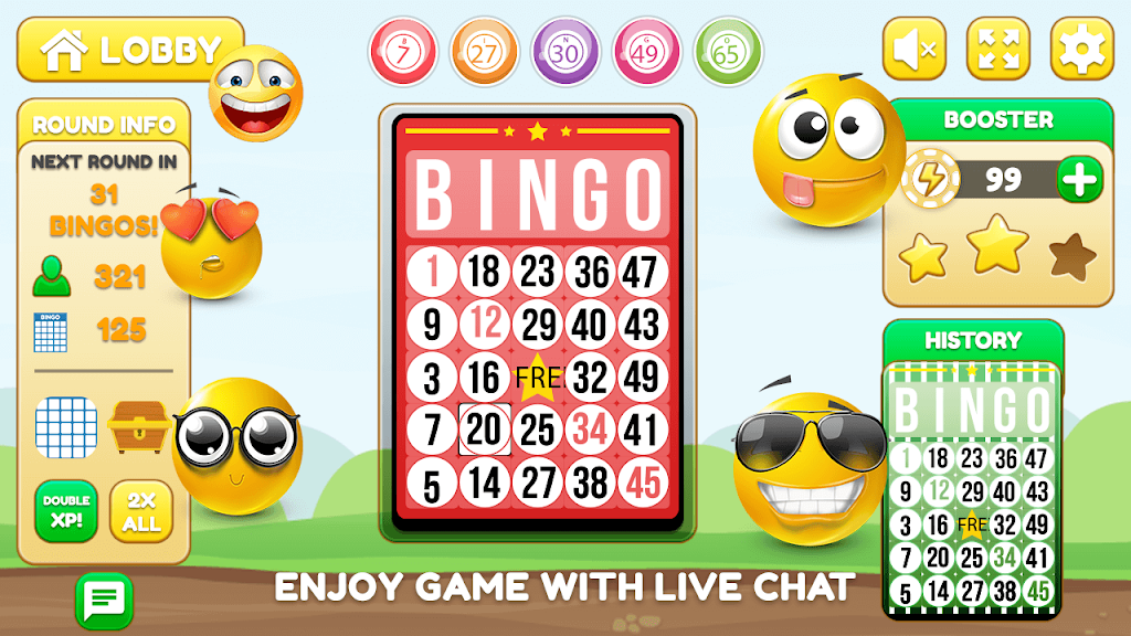 Bingo King-Free Bingo Games-Bingo Party-Bingo Captura de pantalla 3