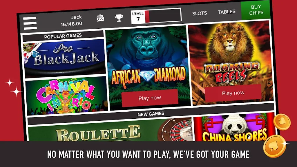 PlayJACK Slots Ảnh chụp màn hình 1