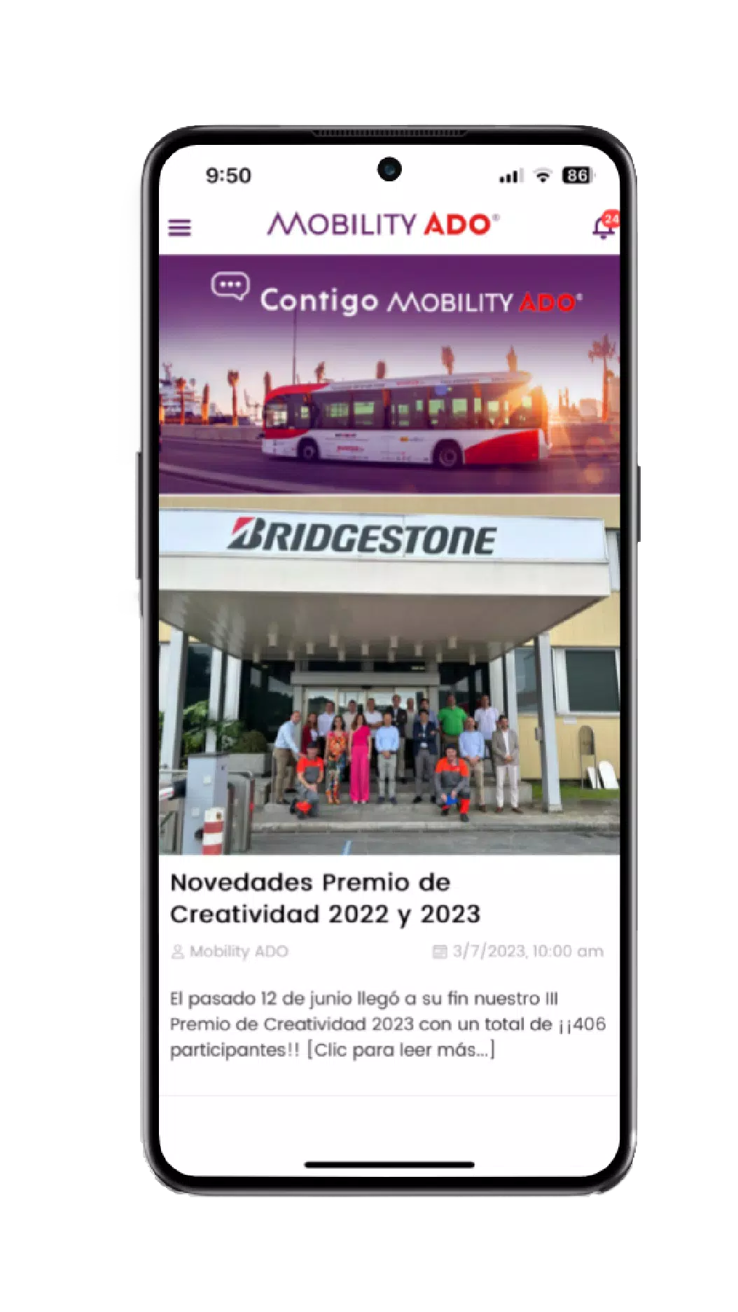MobilityADO ConectADOs 2.0 ဖန်သားပြင်ဓာတ်ပုံ 2