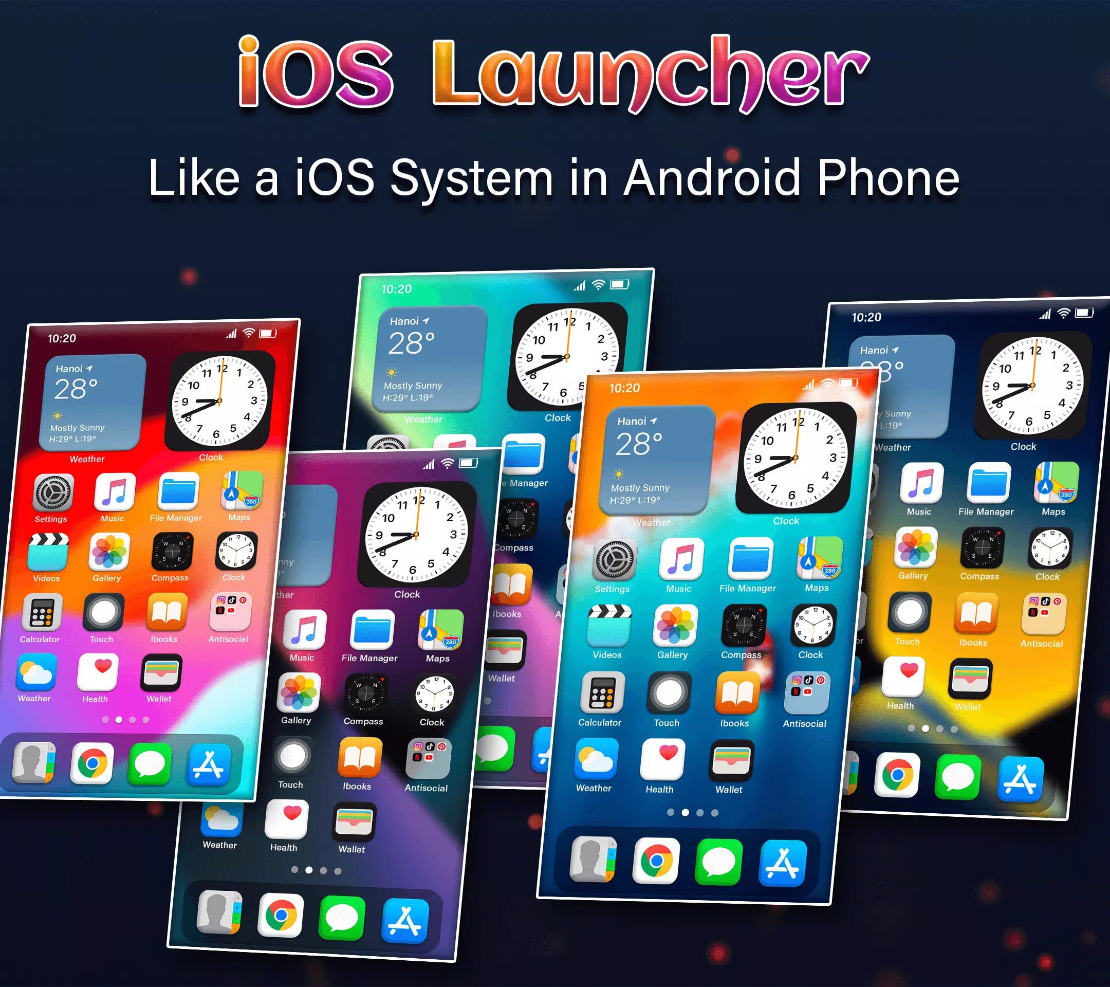 IOS Launcher - iOS 17 Pro应用截图第2张