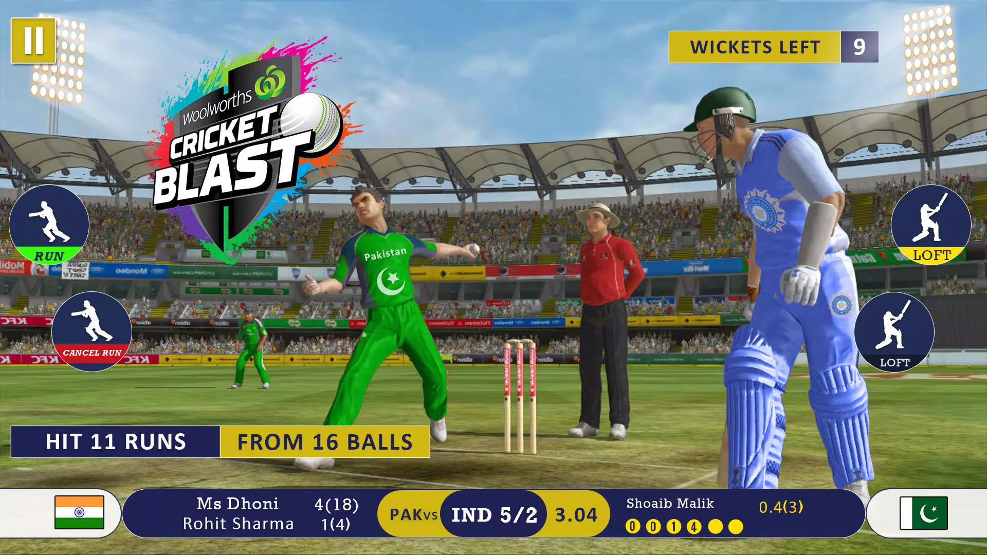 World Cricket Games Offline Скриншот 2