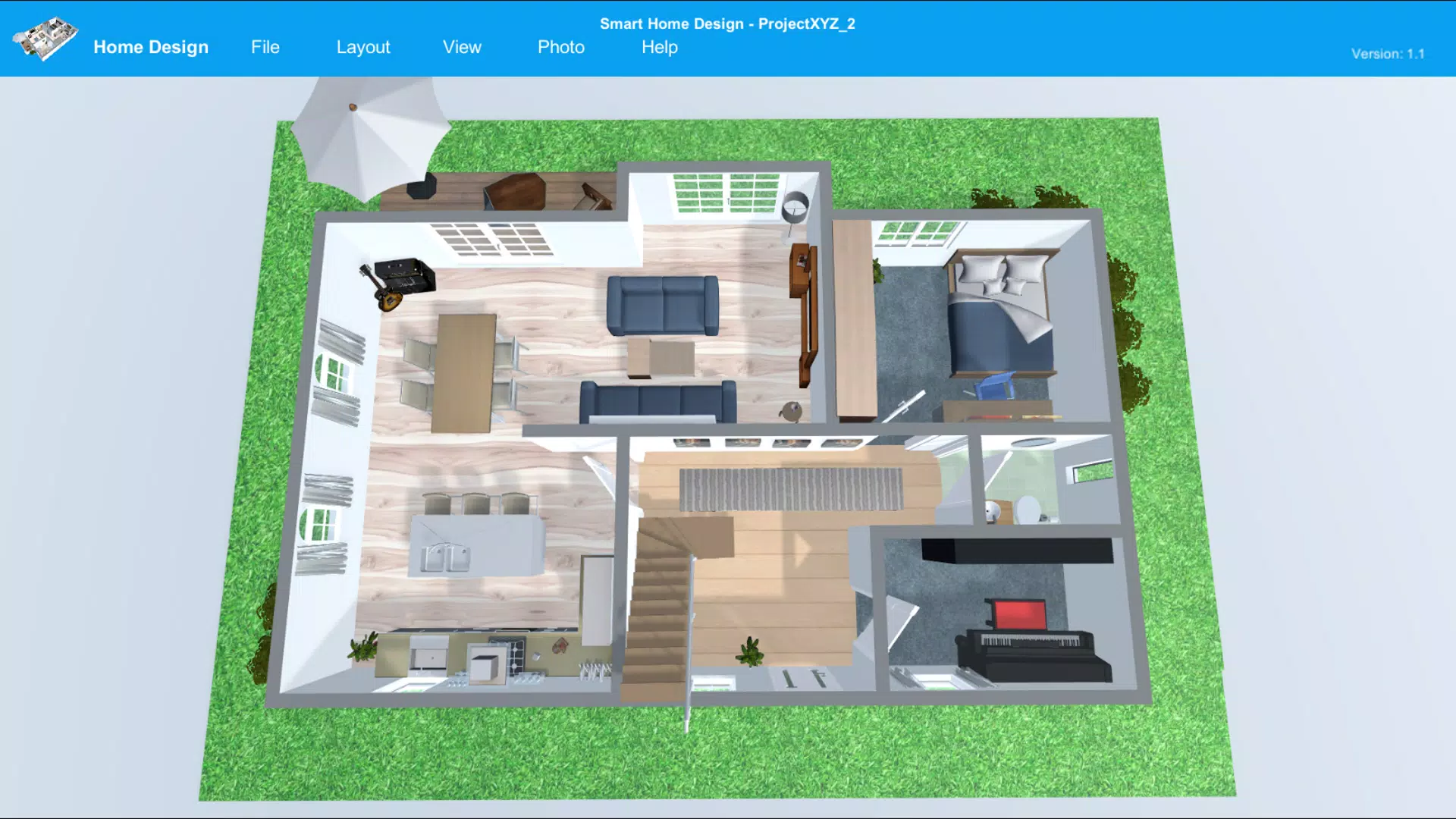 Smart Home Design Tangkapan skrin 4