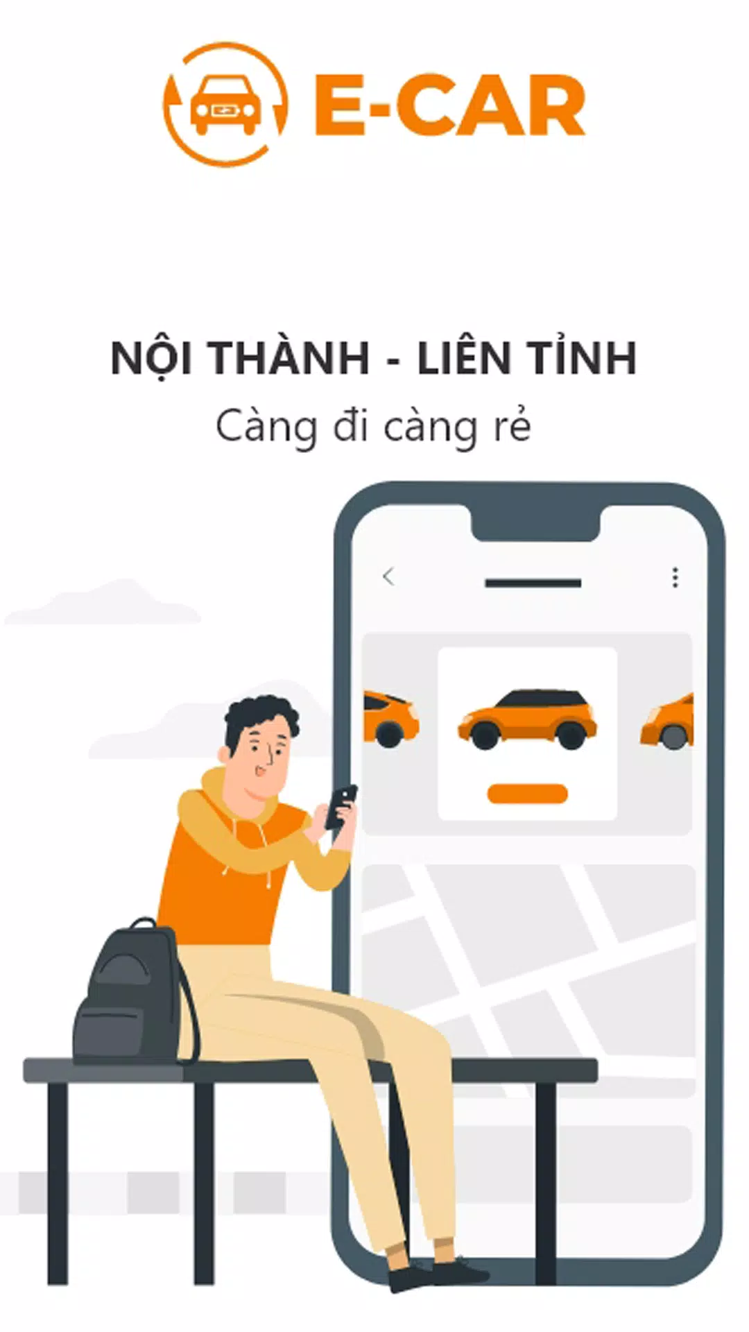 E-CAR Gọi xe ô tô điện Capture d'écran 3