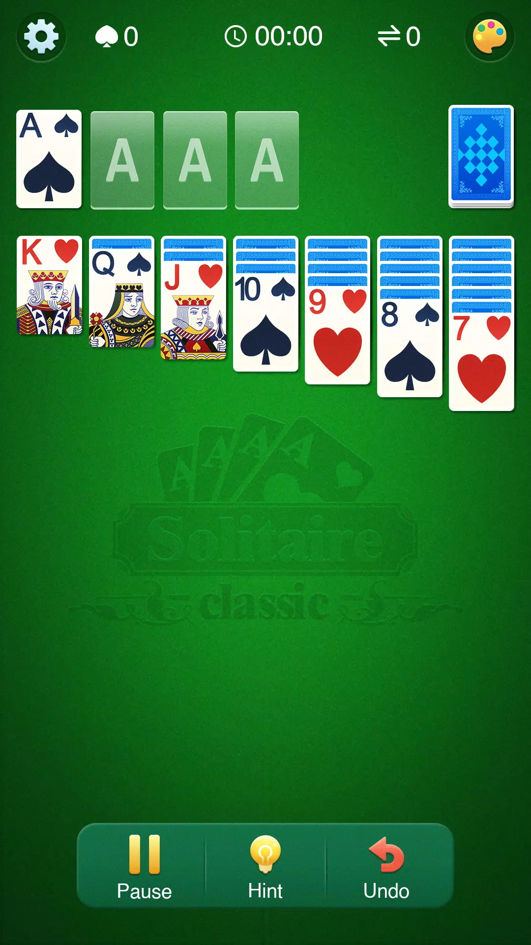 Solitaire Card Game Ekran Görüntüsü 1