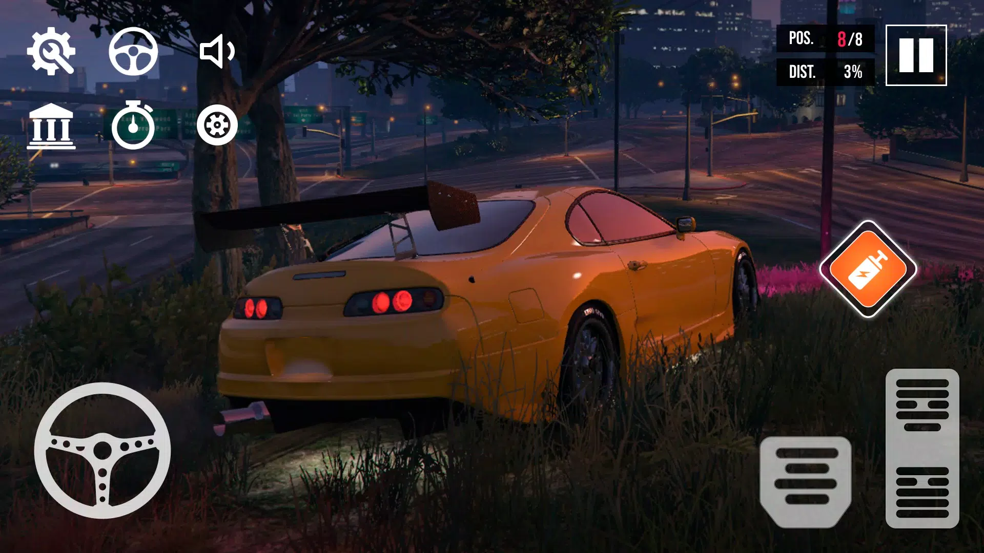 Supra Car Driving Simulator GT ภาพหน้าจอ 3