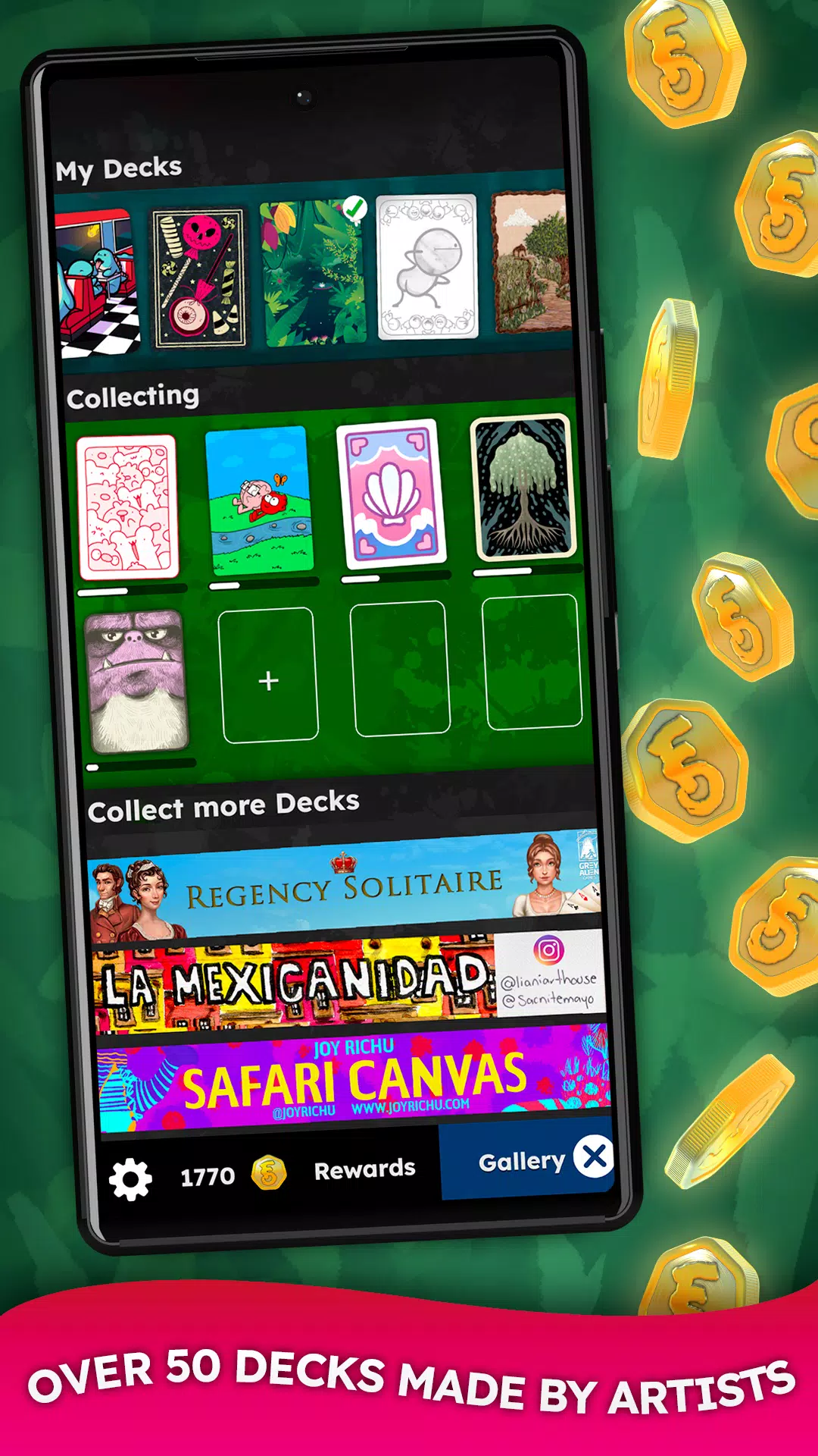 Schermata FLICK SOLITAIRE - Cozy Cards 4