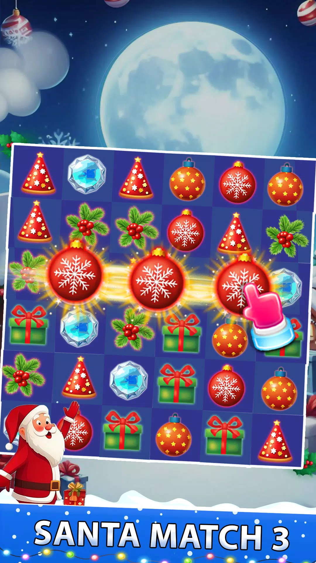 Santa Match Adventure Ekran Görüntüsü 3