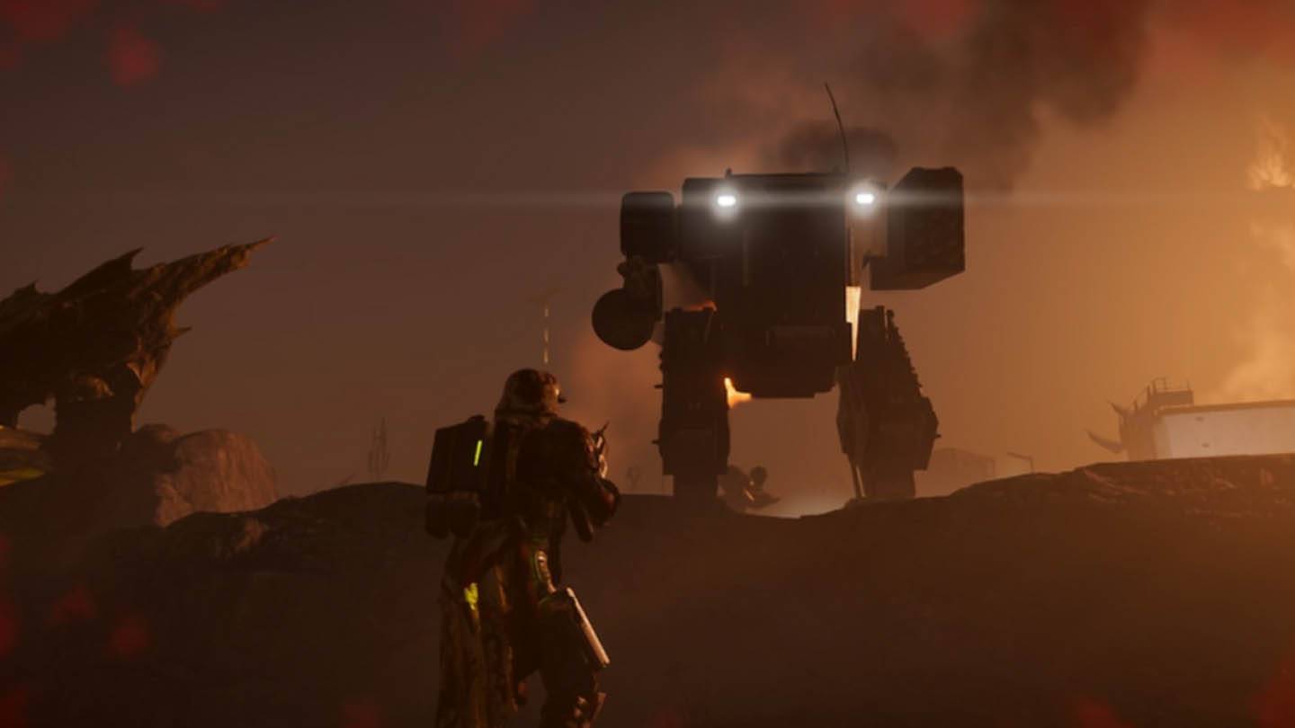 Helldivers 2: Warhammer 40,000 การทำงานร่วมกัน