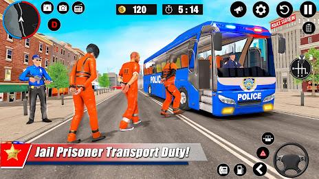 Police Bus Simulator Bus Games Zrzut ekranu 2