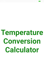 Temperature Converter স্ক্রিনশট 2