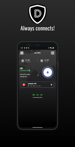 DA VPN Zrzut ekranu 1