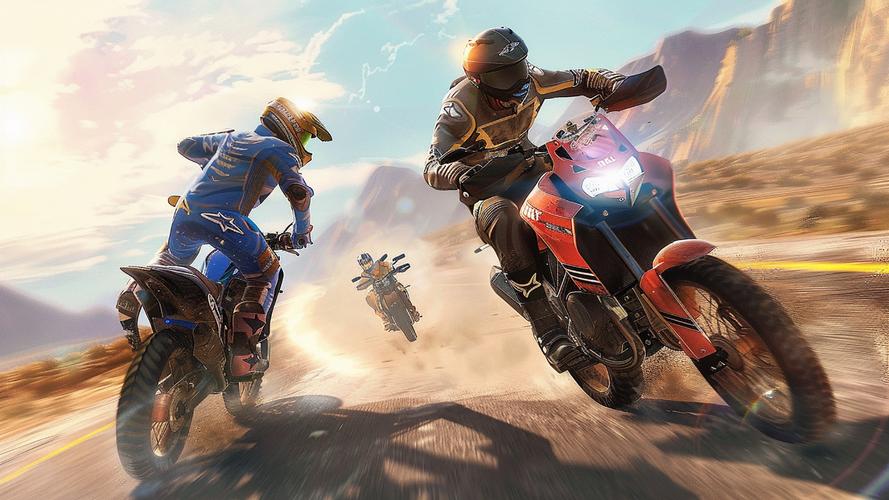 Highway Bike Attack Race Game Screenshot 2