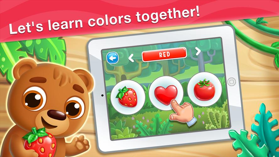 Цвета для детей Обучающие Игры Скриншот 1