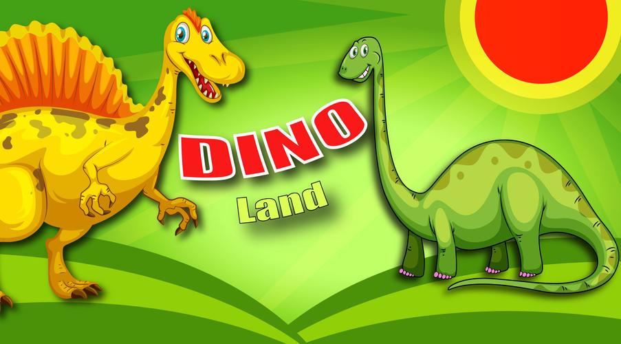 Dinosaur games - Dino land Capture d'écran 1