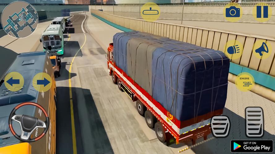 Indian Truck Cargo Truck Games Captura de tela 4