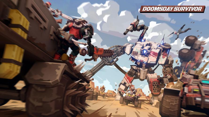 Doomsday Survivor: Zombie War 스크린샷 1
