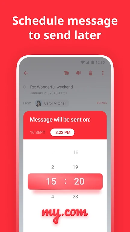 myMail: for Gmail & Hotmail Screenshot 2