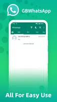 Apk GbWhatsapp ဖန်သားပြင်ဓာတ်ပုံ 2