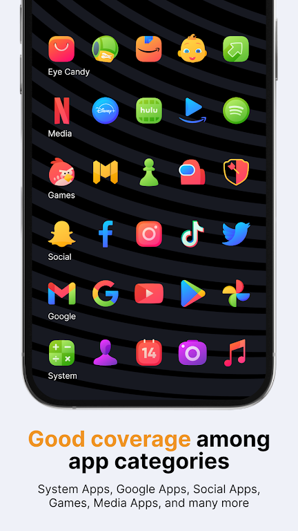 Vera Icon Pack: shapeless icon应用截图第4张