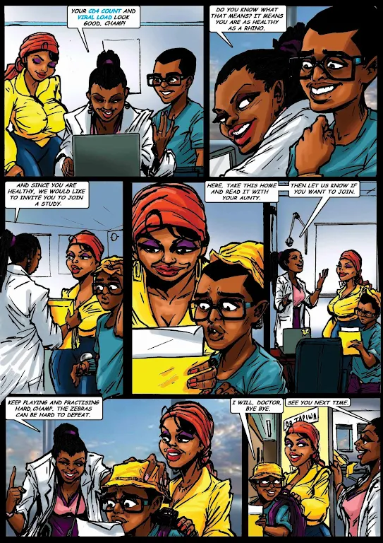 Botswana Baylor Comic Book Setswana Tangkapan skrin 3