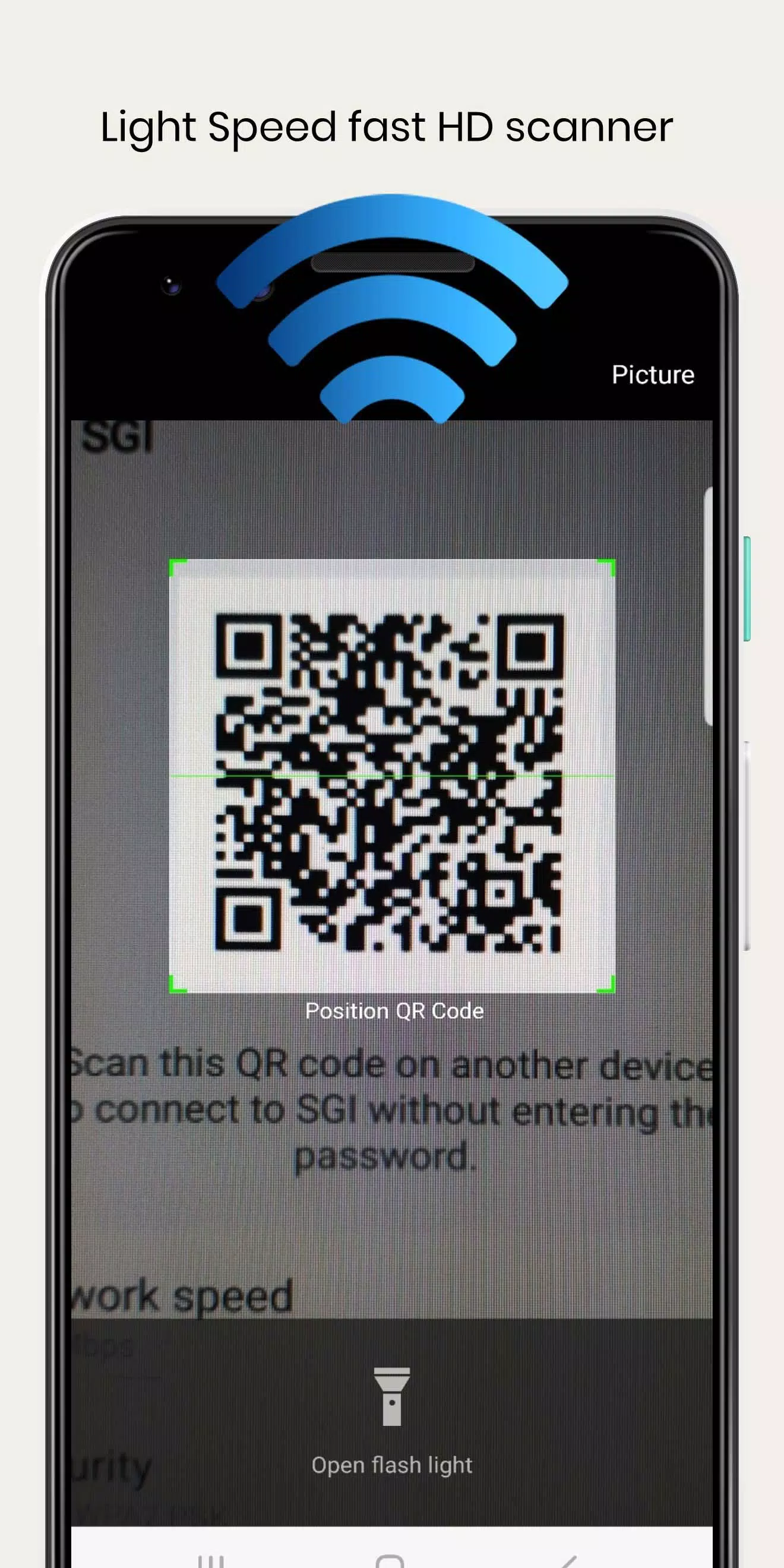 WiFi QrCode Password scanner Capture d'écran 2