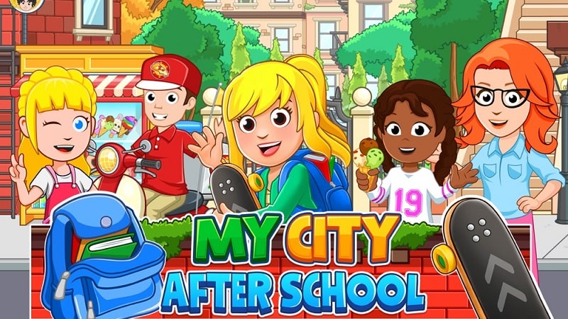 My City : Depois da escola Captura de tela 2