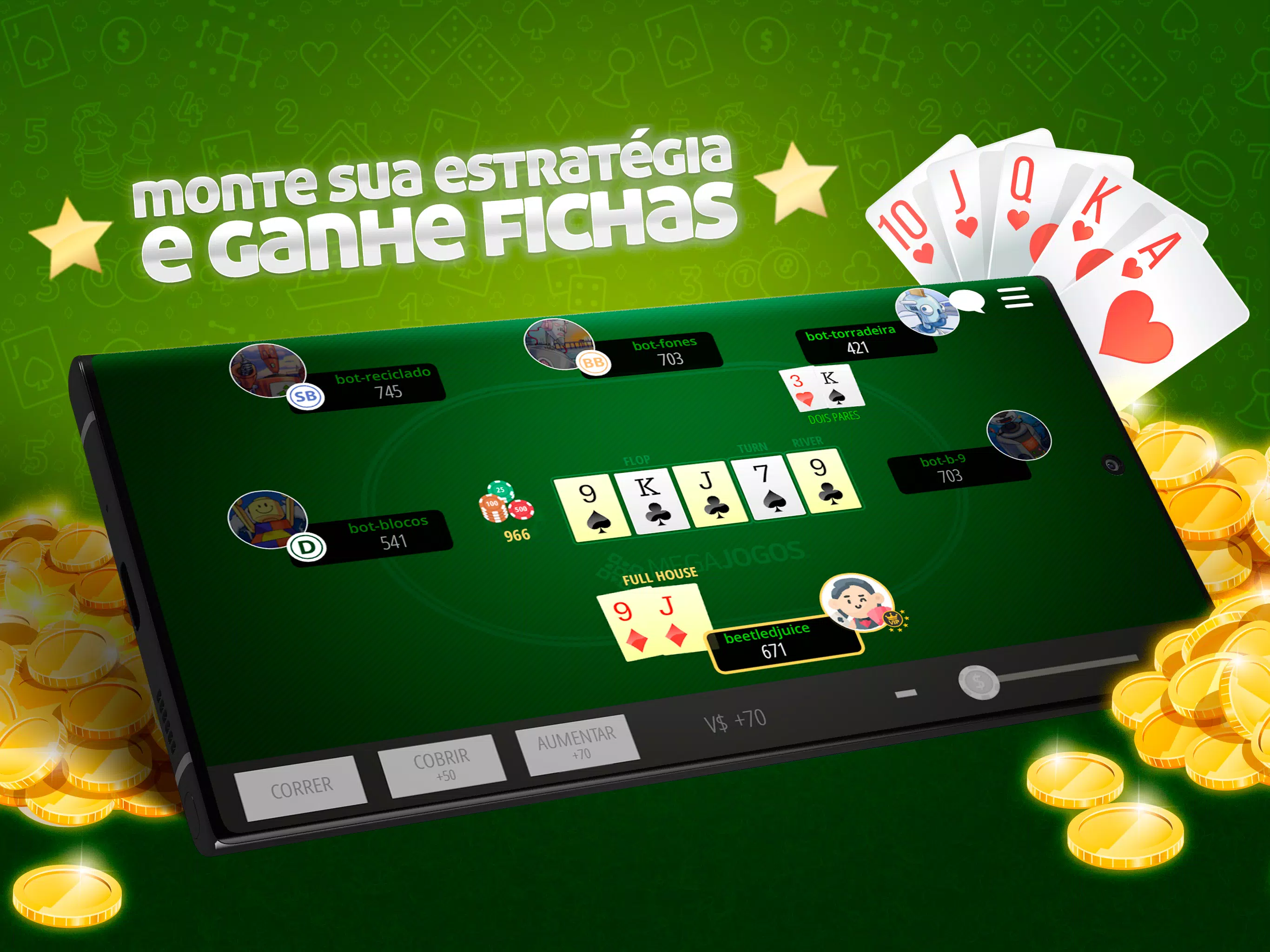 Poker - Texas Holdem online ဖန်သားပြင်ဓာတ်ပုံ 4