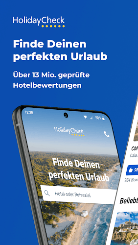 HolidayCheck - Urlaub & Reisen Screenshot 1