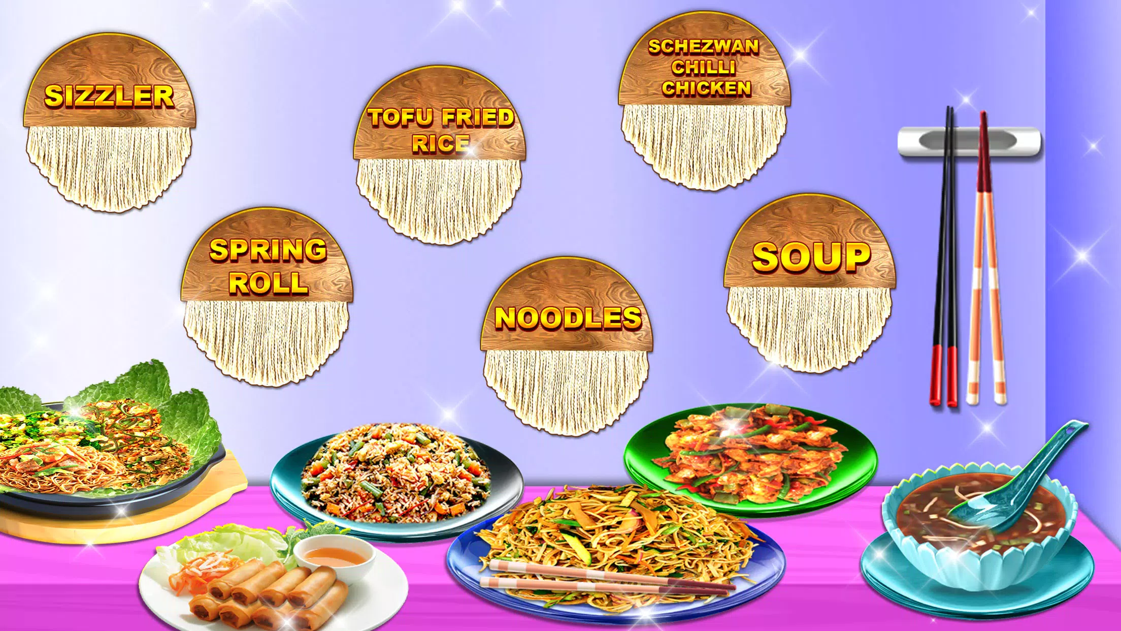 Lunar Chinese Food Maker Game Ekran Görüntüsü 2