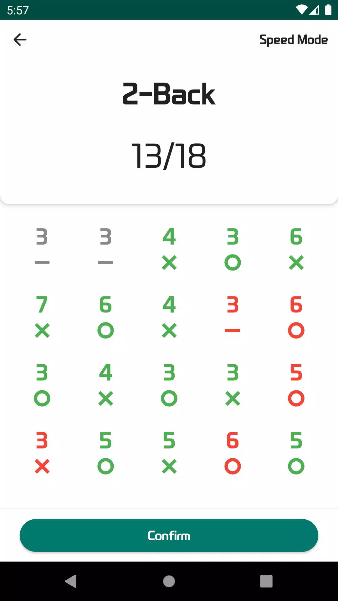 N-Back - Brain Training スクリーンショット 4